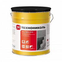 Мастика приклеивающая ТЕХНОНИКОЛЬ №27, ведро 22 кг