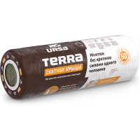 Теплоизоляция Ursa Terra 35 QN Скатная крыша 3000х1200х200 мм 1 мат в упаковке