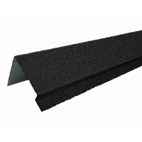 ТЕХНОНИКОЛЬ HAUBERK наличник оконный металлический LUX, черный
