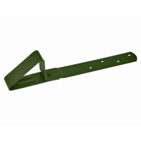 Снегозадержатель Aquasystem для мягкой кровли RAL 6020, зеленый