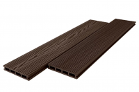 Террасная доска T-DECKS PREMIUM 3D OPTIMA CLASSIC, БРАШИНГ (венге)
