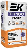 Цементная штукатурка ЕК TT100 FASAD для ручного и механизированного нанесения 23 кг