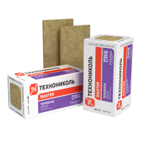 Теплоизоляция (базальт) ТЕХНОНИКОЛЬ Техноблок стандарт 1200х600х50 (0,432 куб.м., 8,64 кв.м., 12 плит)