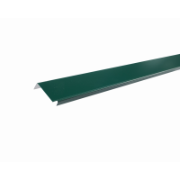 Планка примыкания полиэстер RAL 6005 зеленая, шт.