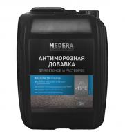 MEDERA 190 Frostop -15. Многофункциональная добавка для бетонов и растворов, для работ при t не ниже -15°С. 5 литров.