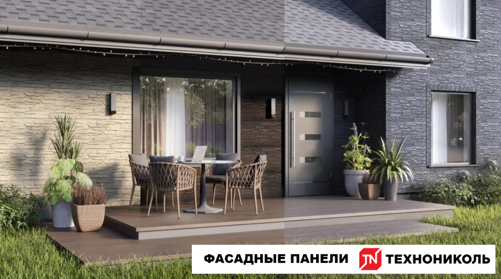 Фасадные панели от производителя ТЕХНОНИКОЛЬ 3