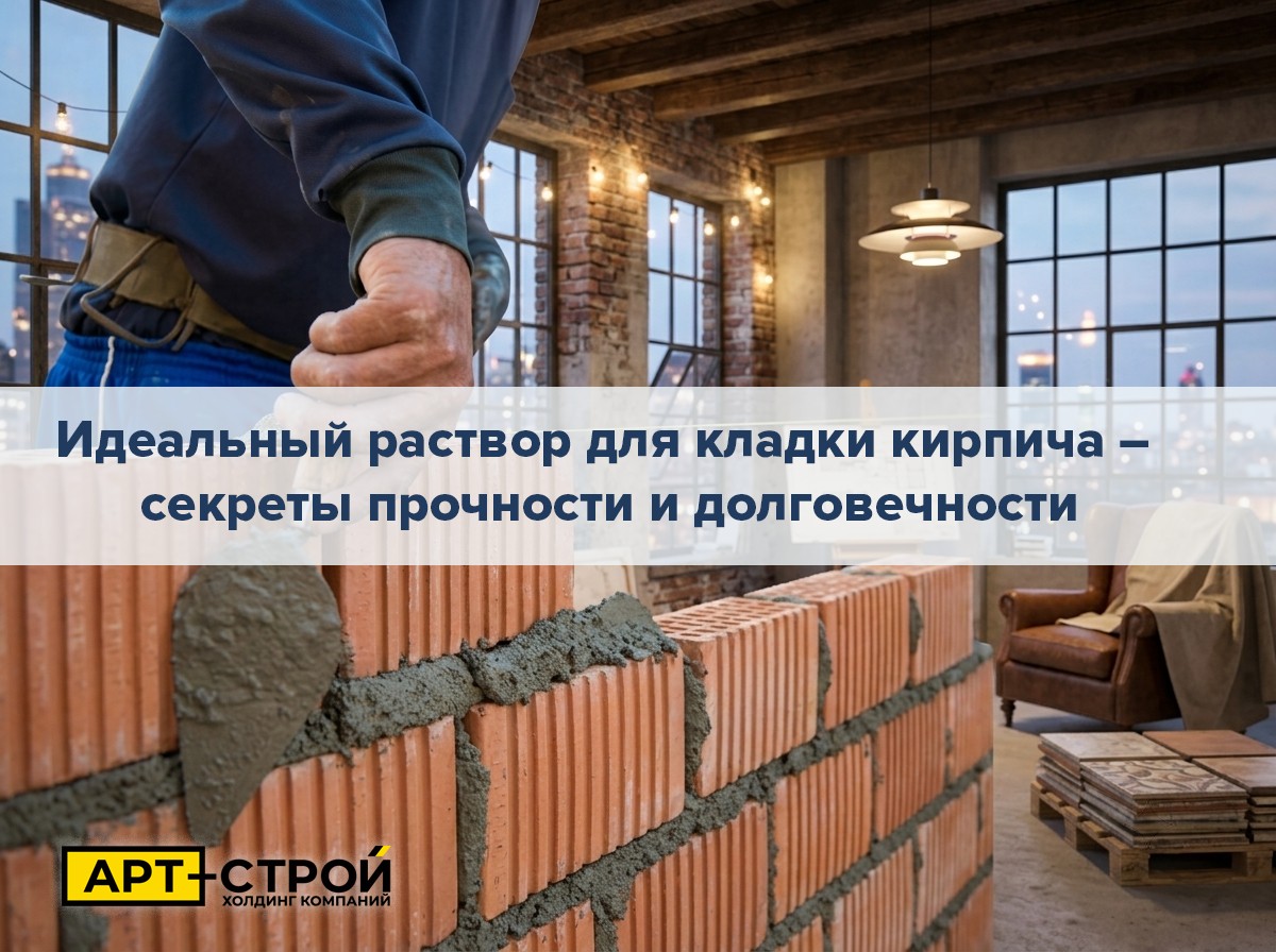 Идеальный раствор для кладки кирпича — секреты прочности и долговечности 1
