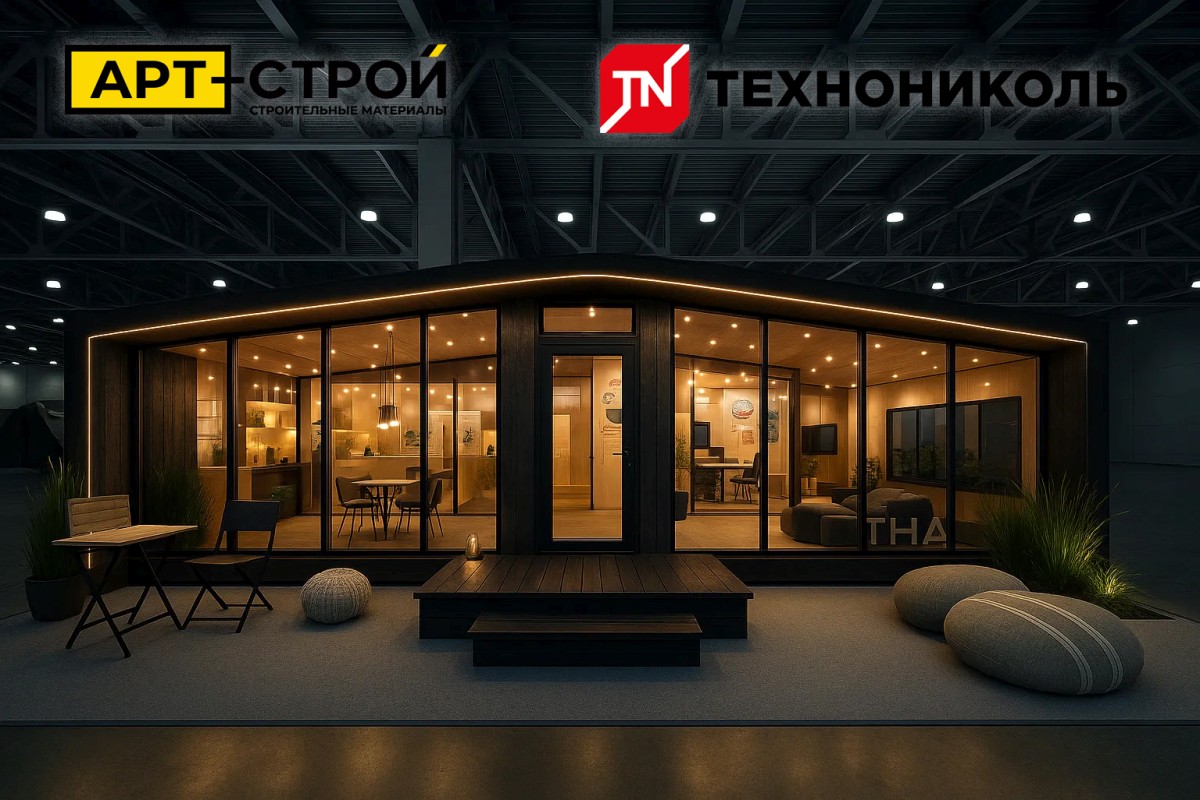 Компания ТЕХНОНИКОЛЬ произвела фурор на PIR EXPO 2025 со своим домом-модулем ТН АТОММ СЬЮТ АРКТИК 1