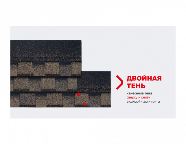 ТЕХНОНИКОЛЬ SHINGLAS многослойная черепица, Кантри, Канзас & 4D4X21-3409RUS
