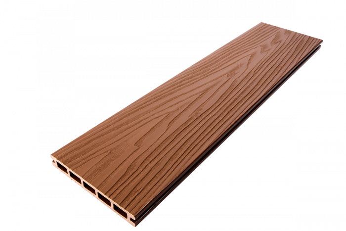 Террасная доска T-DECKS PREMIUM 3D LIGHT CLASSIC (орех)