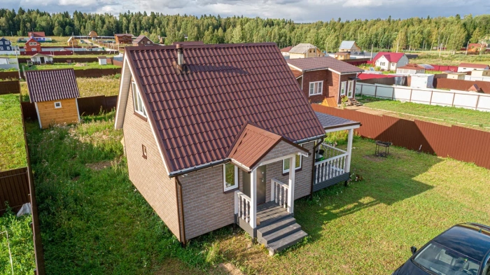 ТЕХНОНИКОЛЬ HAUBERK фасадная плитка, Кирпич​ Античный (2 кв.м.)
