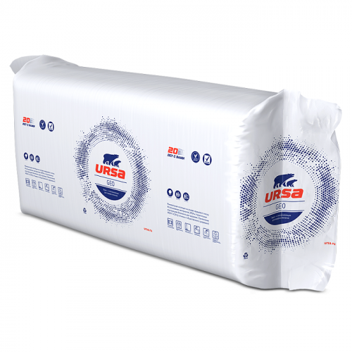 Теплоизоляция Ursa GEO П20-У 1250х610х100 мм 12 плит в упаковке