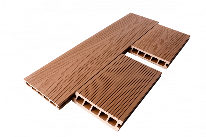 Террасная доска T-DECKS PREMIUM 3D LIGHT CLASSIC (орех)