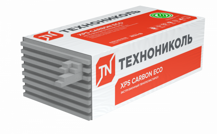 БРУСКИ XPS ТЕХНОНИКОЛЬ CARBON ECO 1180х50х50-L