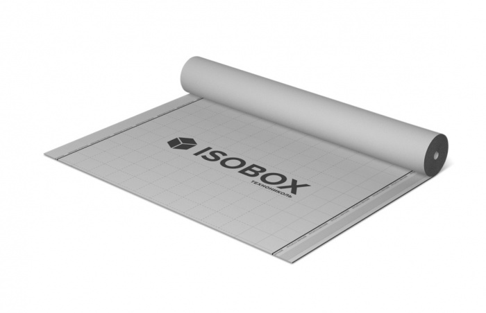 Гидро-ветрозащитная диффузионная мембрана ISOBOX 95 (КЛЕЕВАЯ ПОЛОСА) (1,5 x 50 м)