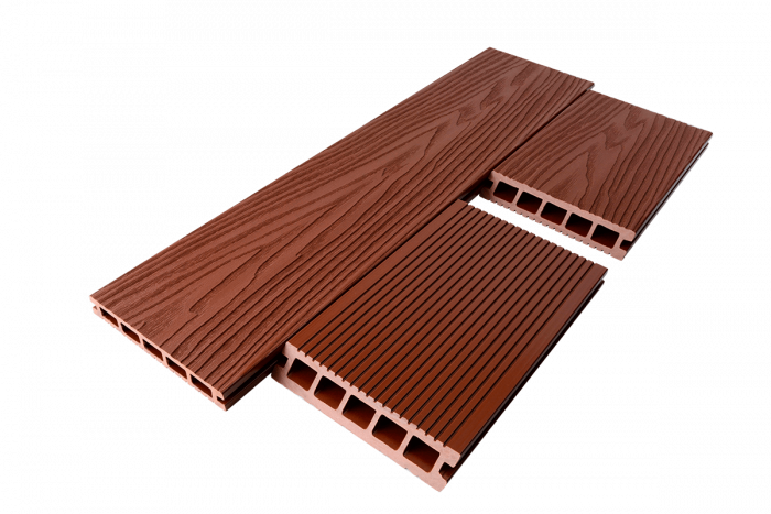 Террасная доска T-DECKS PREMIUM 3D LIGHT CLASSIC (терракот)