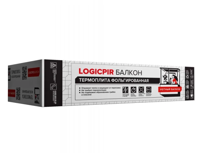 LOGICPIR Балкон Ф/Ф Г1 L-1190х590х30