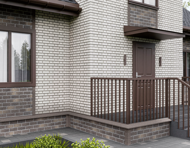 ТЕХНОНИКОЛЬ HAUBERK наличник оконный металлический LUX, Перуанский