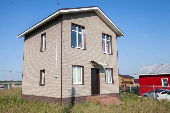 ТЕХНОНИКОЛЬ HAUBERK фасадная плитка, Кирпич​ Античный (2 кв.м.)