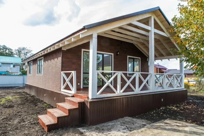 ТЕХНОНИКОЛЬ HAUBERK фасадная плитка, Кирпич​ Терракотовый (2 кв.м.)