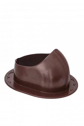 Проходной элемент G для фальцевой и готовой кровли Gervent, коричневый
