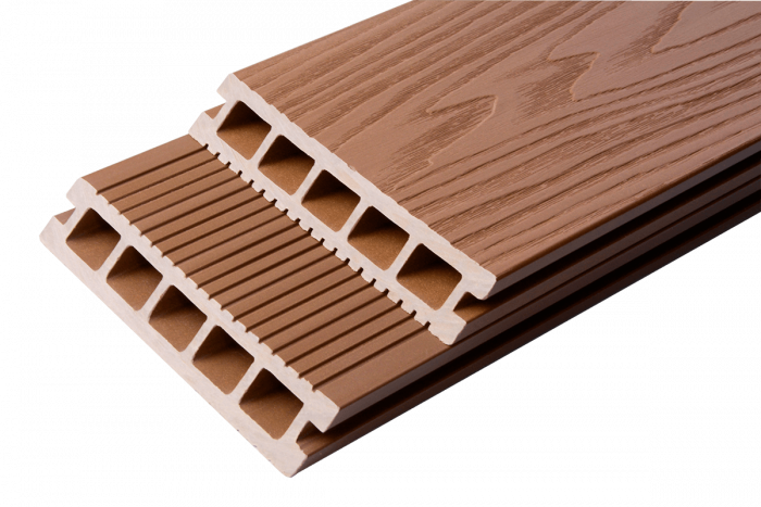 Террасная доска T-DECKS PREMIUM 3D LIGHT CLASSIC (орех)