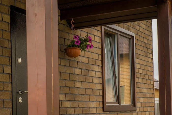 ТЕХНОНИКОЛЬ HAUBERK фасадная плитка, Кирпич​ Песчаный (2 кв.м.)