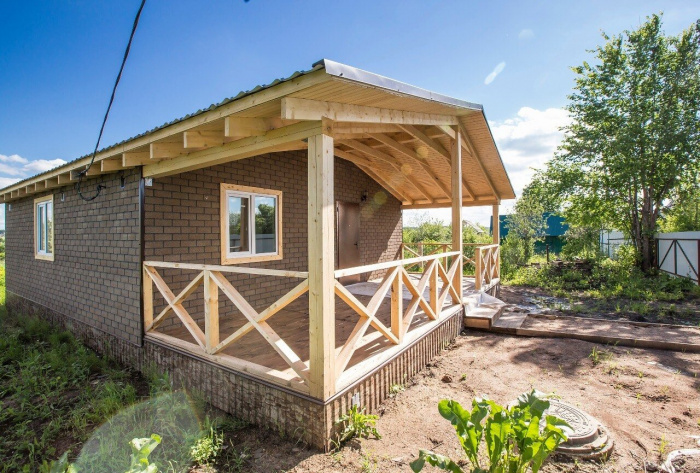 ТЕХНОНИКОЛЬ HAUBERK фасадная плитка, Кирпич​ Песчаный (2 кв.м.)