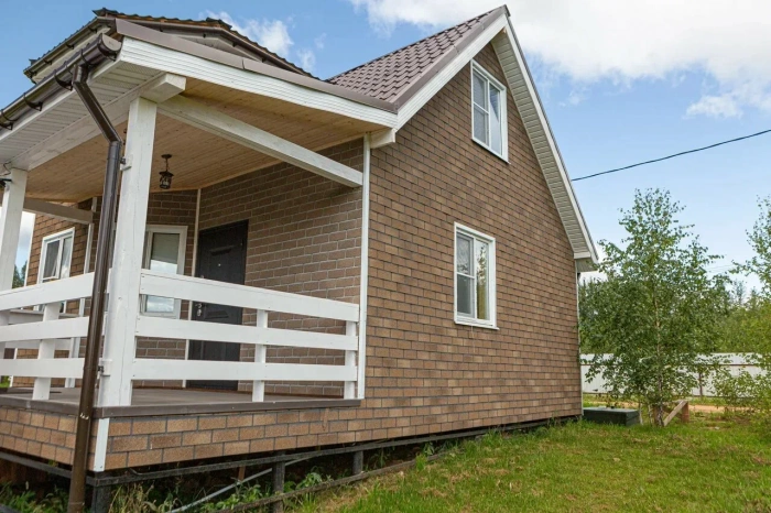 ТЕХНОНИКОЛЬ HAUBERK фасадная плитка, Кирпич​ Песчаный (2 кв.м.)