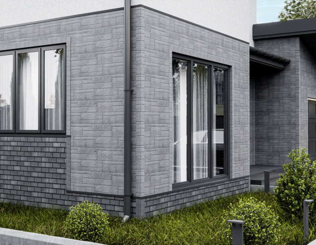 ТЕХНОНИКОЛЬ HAUBERK наличник оконный металлический LUX, Альпийский