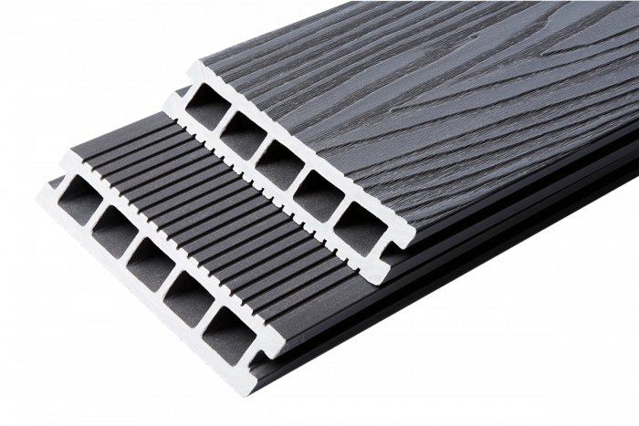 Террасная доска T-DECKS PREMIUM 3D LIGHT CLASSIC (серый)