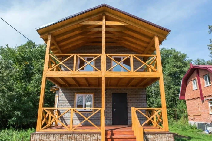 ТЕХНОНИКОЛЬ HAUBERK фасадная плитка, Камень Травертин (2,2 кв.м.)