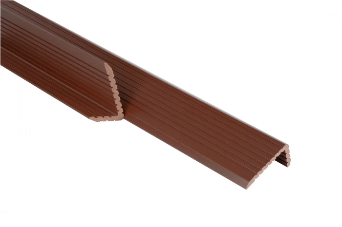 Уголок торцевой ДПК T-Decks PREMIUM 3D 35x70 (терракот)