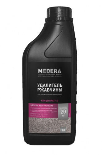 MEDERA 950-Concentrate.Удалитель ржавчины. 1 литров.
