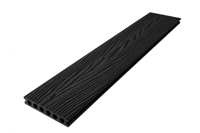 Террасная доска коммерческая T-DECKS PREMIUM 3D CLASSIC/RETRO (графит)