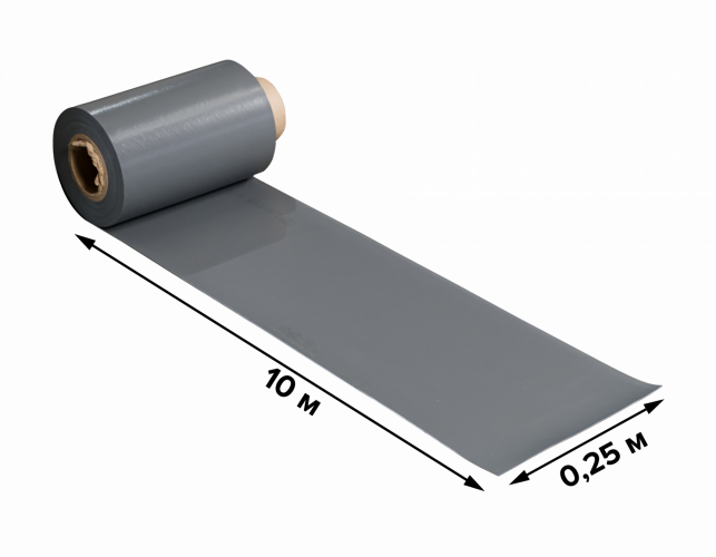 ПВХ Logicroof V-SR 1,5 мм мембрана темно-серая 0,25x10 м