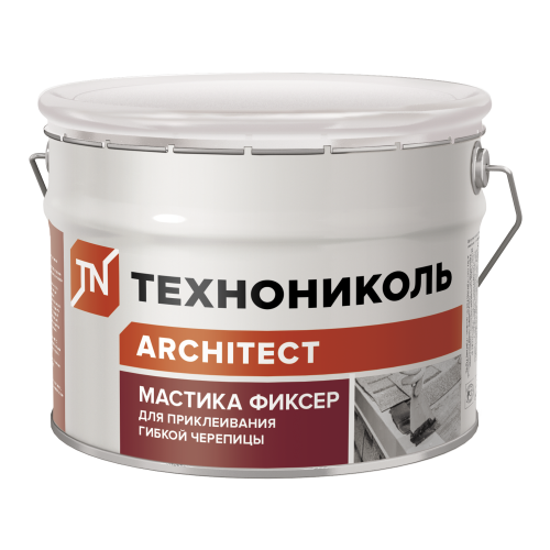 Мастика для гибкой черепицы ТЕХНОНИКОЛЬ №23 (Фиксер), ведро 3,6 кг