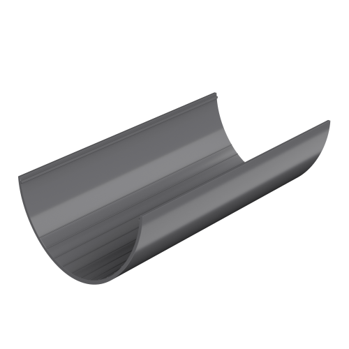 ТН желоб 1,5м (D125/82), серый, шт.