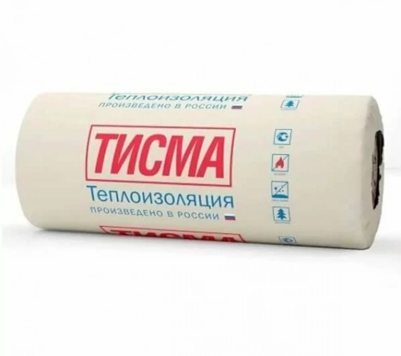 Рулон минераловатный ТИСМА TR 044 8300х1200х50 мм 2 шт