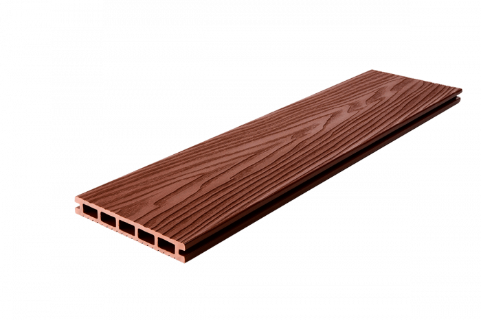 Террасная доска T-DECKS PREMIUM 3D LIGHT CLASSIC (терракот)