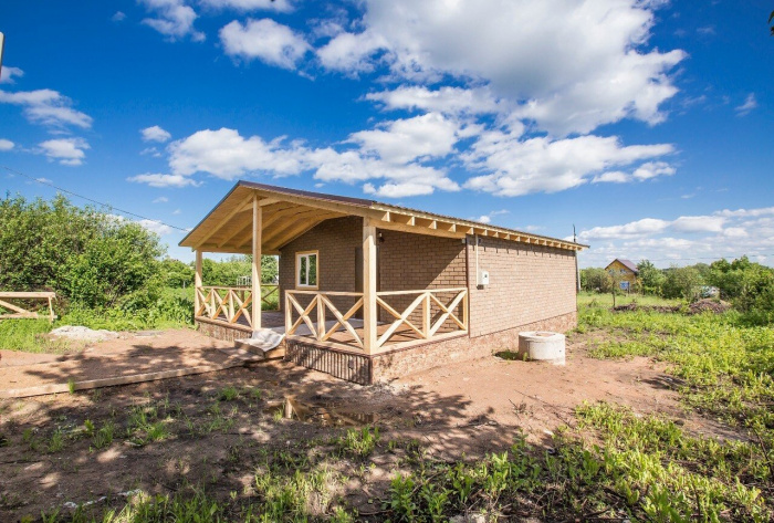 ТЕХНОНИКОЛЬ HAUBERK фасадная плитка, Кирпич​ Песчаный (2 кв.м.)