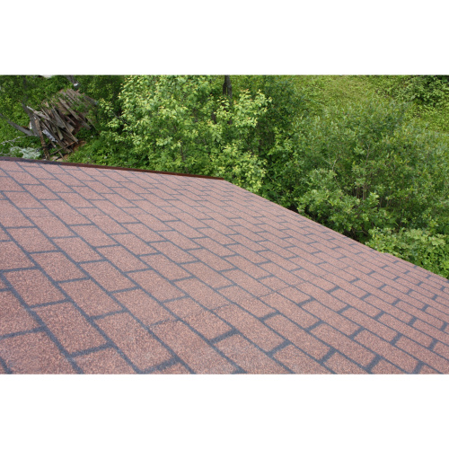 РУЛОННАЯ ЧЕРЕПИЦА Кирпичная кладка, коричневая