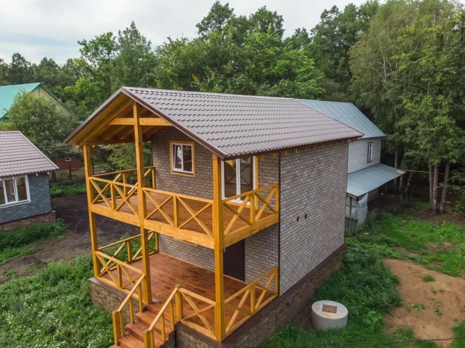 ТЕХНОНИКОЛЬ HAUBERK фасадная плитка, Камень Травертин (2,2 кв.м.)