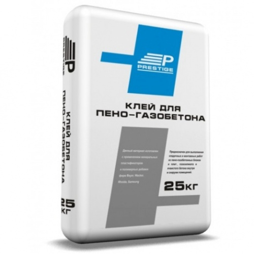 Клей для пено-газобетона Престиж-С 25 кг