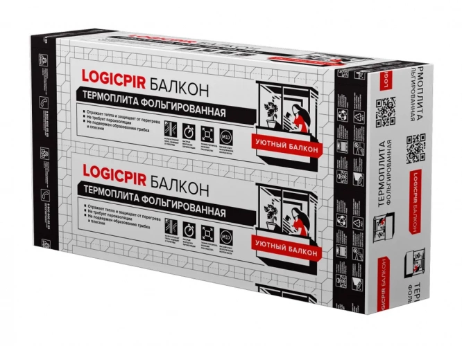 LOGICPIR Балкон Ф/Ф Г1 L-1190х590х30