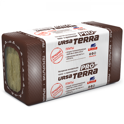 Теплоизоляция Ursa Terra 34 Pn-Pro 1000х610х50 мм 10 плит в упаковке