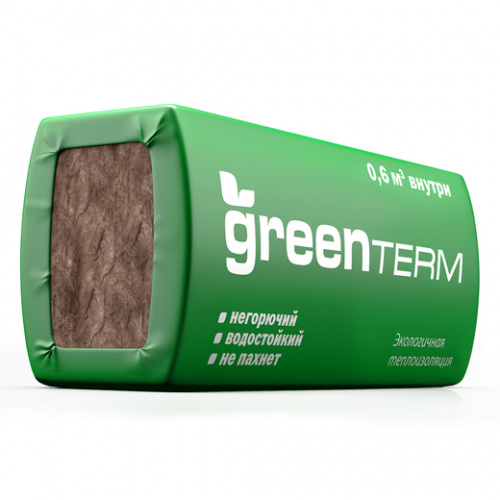 Теплоизоляция Knauf ТеплоKnauf GreenTerm 1230х610х100 мм 8 плит в упаковке